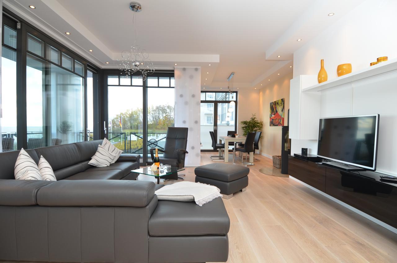 Villa Claire - Meerblicksuite "Sunrise Queen" Sellin  Exterior foto